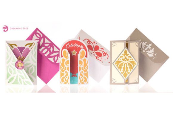 Download Gatefold Cards SVG Bundle - Cards Collection