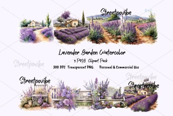 Download Lavender Flower Watercolor Clipart PNGs - Lavender flower Collection