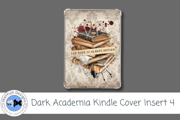 Download Dark Academia Kindle Cover Insert 4 - Kindle Collection